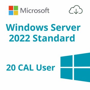 Windows Server Standard 2022 20 User CAL   