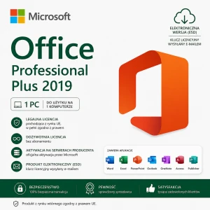 Office 2019 Professional Plus  I PL I Online I FVAT 23% I Gwarancja